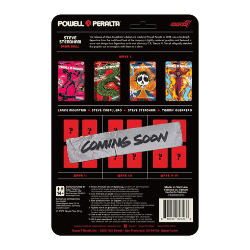 Powell - Powell-Peralta x Super7 ReAction Figures Wave 1 (Steve Steadham)